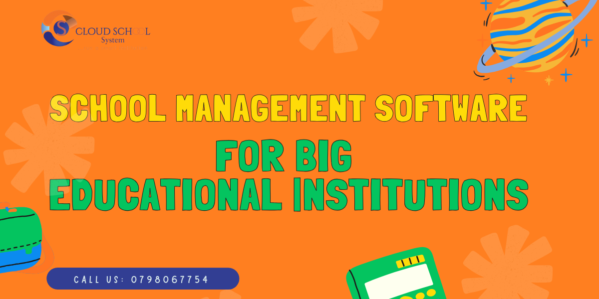 School Management System for Big Educational Centres